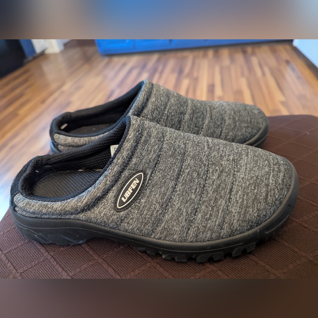 Ubfen Women's Eur 40/Us 9/9.5 Memory Foam House Shoes Indoor Outdoor Comfy Fall